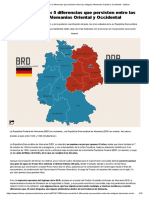 El Muro Invisible - 5 Diferencias Que Persisten Entre Las Antiguas Alemanias Oriental y Occidental - Infobae