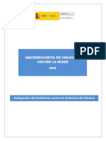 Macroencuesta de Violencia Contra La Mujer 2019