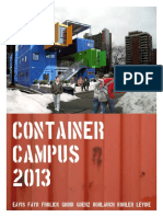 Container Campus 2013: Eavis Fayn Frolick Godin Goerz Koblauch Kohler Levine