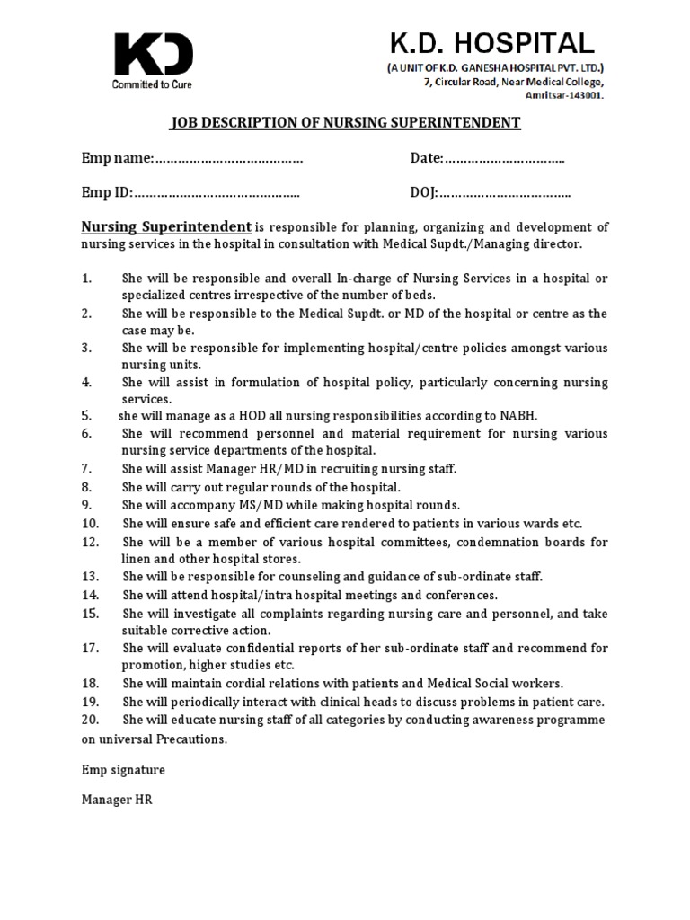 job-description-of-nursing-superintendent-pdf