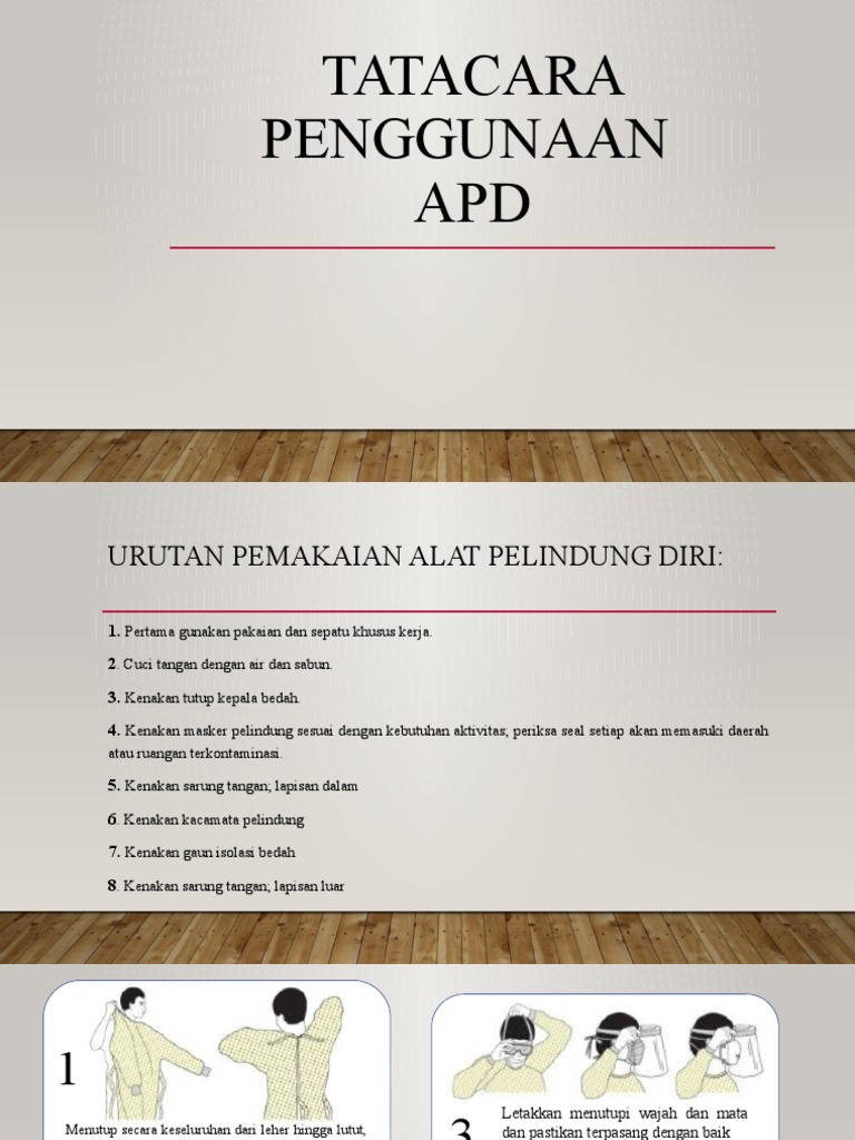 Tatacara Penggunaan APD | PDF