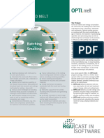 MELT-OPTIMIZATION AND COST-SAVINGS