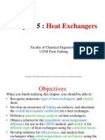 Heat Exchangers: Faculty of Chemical Engineering Uitm Pasir Gudang