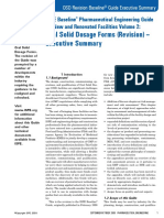 Oral Solid Dosage Forms (Revision) - Executive Summary