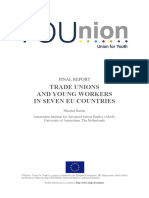 Maarten Keune (UVAAIAS) - Trade Unions and Young Workers in Seven EU Countries (Comparative Report)