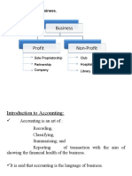 1.introduction To Accounting (BBA)