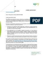 Conexión servicio energía EPM requiere documentos