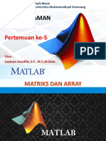 Matrix Dan Array