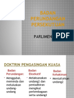 Pa Sem 1 Badan Perundangan Persekutuan