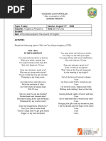 "Still I Rise" Analysis | PDF