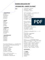 Examen Simulacro PNP