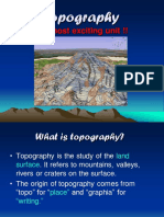 Topography Study Guide