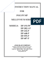 Parts & Instruction Manual FOR Polypump Millennium Series Models