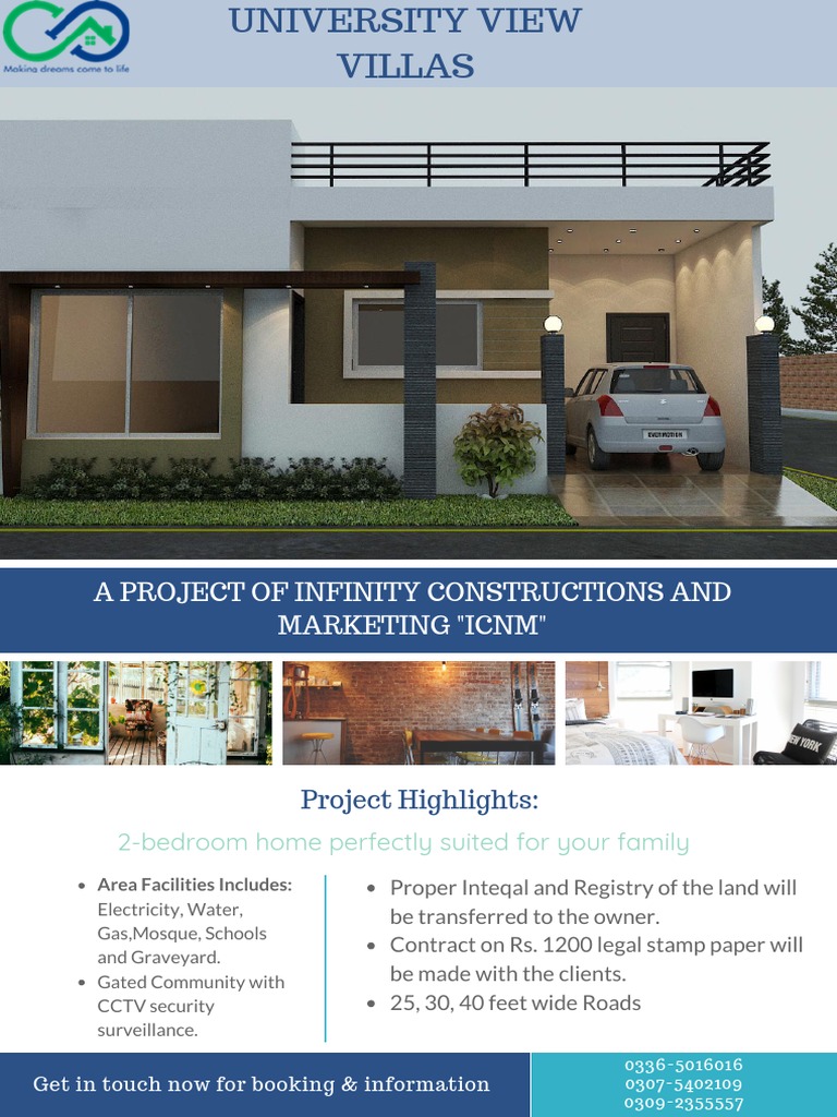 A Project of Infinity Constructions and Marketing "Icnm": 2-Bedroom ...
