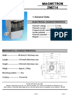 Magnetron LG 2M214