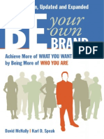 Be Your Own Brand - Introduction