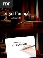 Legal Form - Affidavit