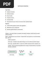 Review of Chemistry Concepts