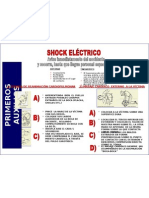 Cartel Shock Electrico