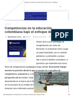 Competencias en la educación colombiana bajo el enfoque de ciclos • GestioPolis