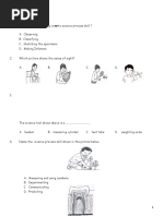 PAT SAINS (DLP) TAHUN 3, 2018 - Paper 1