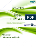 Status OF Ipmc Firmware: Fatih Bellachia