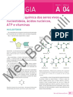 ATP, vitaminas e nucleotídeos: estrutura e composição