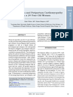 Preeclampsia and Peripartum Cardiomyopathy: A Case Report