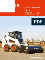 Skid-Steer Loader: Operating Weight 2673 KG Engine Power 36.4 KW Rated Operating Capacity 858 KG