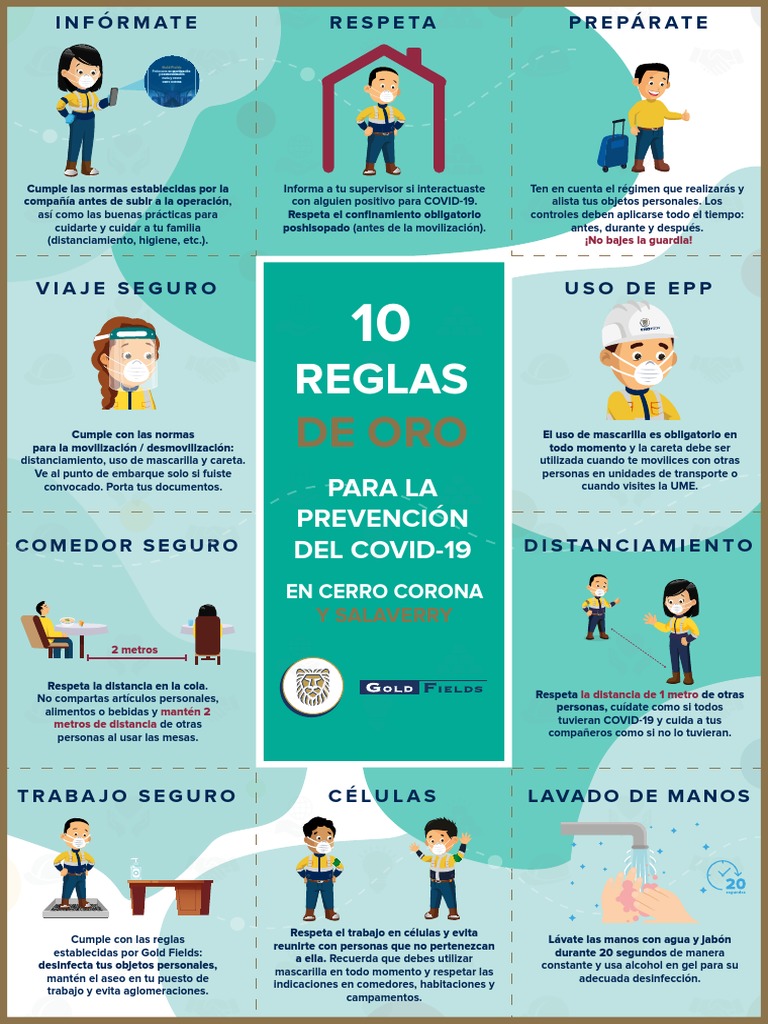 10 Reglas de Oro Gf-Versión Digital | PDF | Salud y bienestar | Medicina