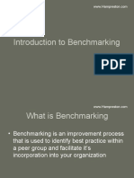 Benchmarking Presentation