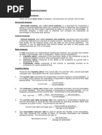 Financial Statement Ratio