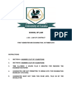 Contract Law Mid Exam October 2010.doc