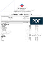 Laboratory Results: Adress: 229/1-2 Moo.7 Phiphi Islands T.Aonang A.Muangkrabi Krabi 81210