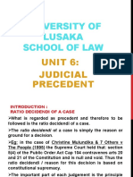 Legal Process  Unit 6  Judicial Precedent(1).pptx