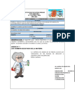 Quimica 6°. 4 - 8 Mayo