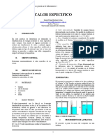 Calor-Especifico - Analisis Termico