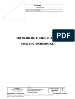 Software Reference Drawing Pb560 Cpu (Maintenance) : R Release/Change Per ECO-R248690