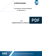 Administración de La Producción I Galaviz PDF