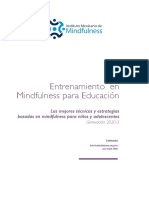 Entrenamiento Mindfulness Educación 2020 3