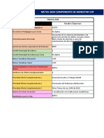 Anexo 1. Metas 2020 Componente Bienestar Comunitario