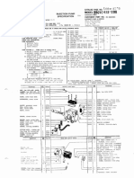 Injection pump specification sheet with detailed settings and part numbers