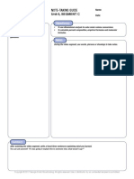 Note-Taking Guide: Unit 6, Segment C