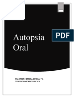 Autopsia oral guía identificación
