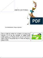 Comprensión Lectora Textos Cortos