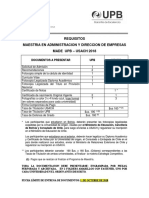 MADE USACH 2018 Requisitos PDF