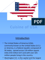 Cuisine of USA