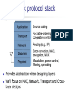 Network Protocol Stack Overview