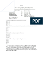 Tarea 1 Ejercicios de Longitud de Onda