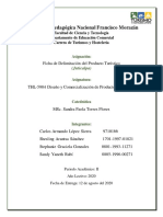 Ficha de Delimitación Del Producto Turístico